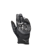 Alpinestars Guanti Smx-1 Drystar®, guanti da moto road uomo, neri, impermeabili, pelle e nocche in carbonio, certificati CE.
