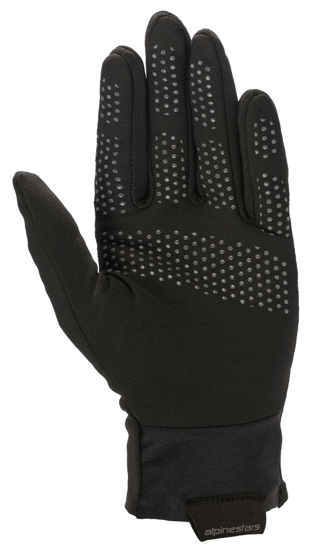 Alpinestars Guanto Interno Range 2 In One GORE-TEX, fodera termica rimovibile, nero, con puntini grip testurizzati su palmo e dita, polsino elasticizzato con linguetta logo Alpinestars, accessorio termico per guanti da moto multistagione
