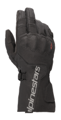 Guanti Alpinestars WR-X GORE-TEX, guanti da moto touring, neri, polsino lungo con marchio Alpinestars grigio, protezione nocche SP Lite coperta, struttura in tessuto ripstop resistente