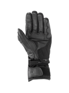 Alpinestars guanti SP-365 Drystar®, guanti da moto racing neri e grigio antracite impermeabili con palmo in pelle