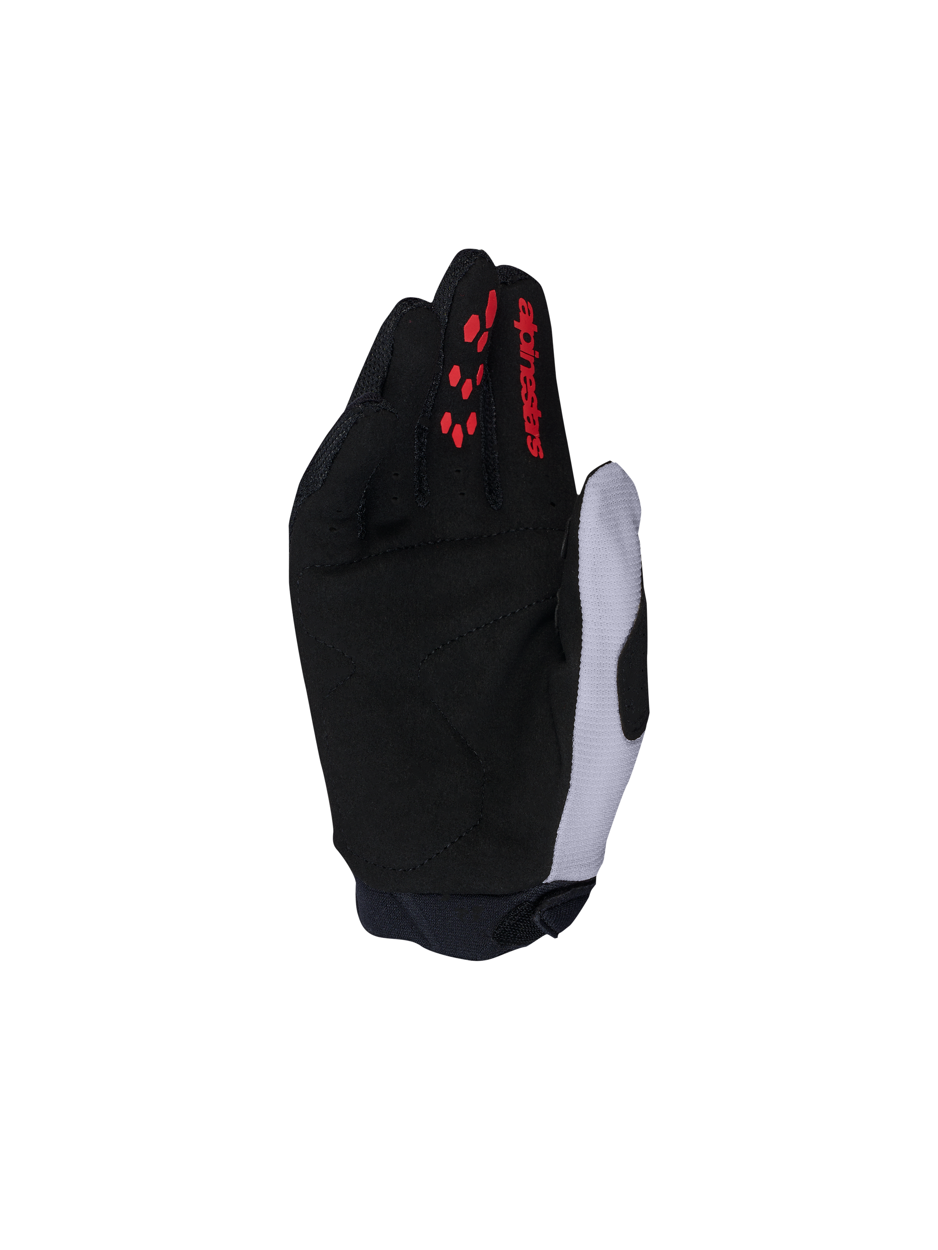 Alpinestars Guanti Full Bore V2 Ragazzi & Bambini, guanti motocross neri e lilla chiaro con protezione delle nocche in TPR