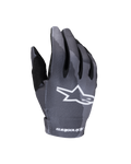 Alpinestars Guanti Youth Radar 2025, guanti da motocross, grigio Dark Camo, con logo a stella bianco sul dorso, motivo mimetico sublimato, rinforzo del pollice nero e struttura leggera per giovani piloti off-road