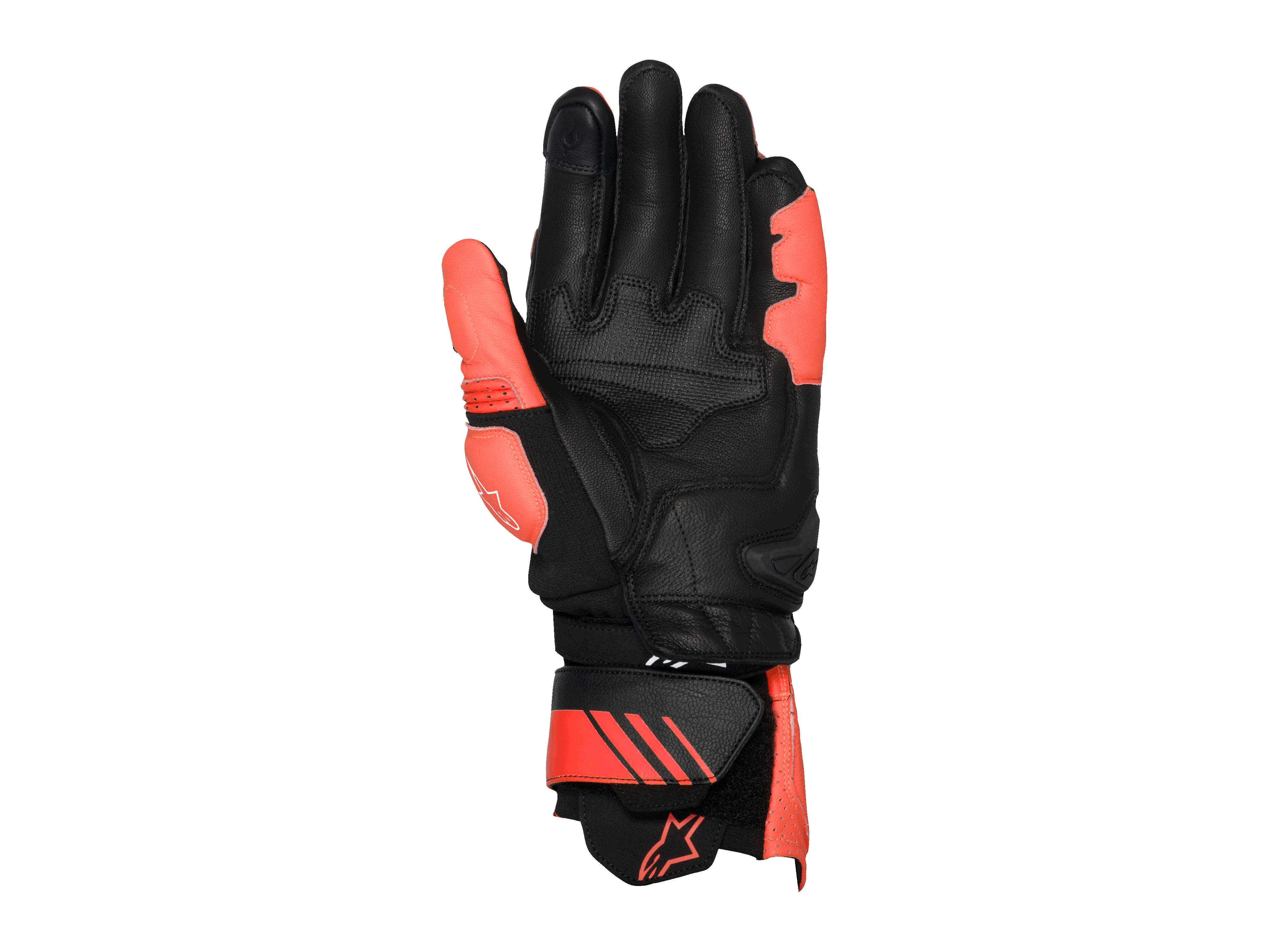 Gp Plus R V3 Leather Guanti - Gloves RACING/SPORT Red | Alpinestars