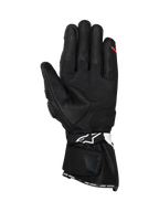 Alpinestars guanti SP-3, guanti moto racing da uomo, neri, in pelle, palmo con punta touchscreen e dettagli bianchi e rossi