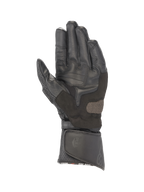 Alpinestars Guanti SP-8 V3, guanti da moto racing per uomo, nero, palmo in pelle rinforzato con inserto grip e polsino lungo regolabile, certificati CE