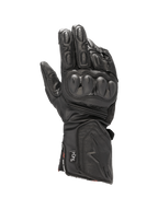 Alpinestars guanti SP-8 HDry®, guanti da moto racing in pelle nera, impermeabili con protezione nocche a doppia densità