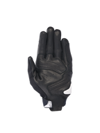 Alpinestars Guanti SP X 7, guanti da moto sportivi da uomo, nero e bianco, palmo in pelle perforata con slider