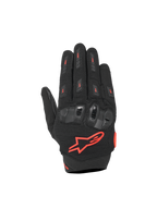 Alpinestars guanti SP X 5 Air, guanti da moto racing da uomo, neri e rossi, mesh 3D e protezione nocche in TPU.