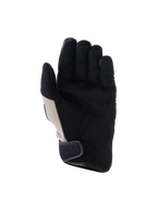 Guanti Alpinestars Ignite, Aluminum Black, vista del palmo di guanti da moto urbani con palmo in pelle scamosciata sintetica rinforzata, inserti in rete traspirante e cinturino a strappo sul polsino