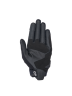 Alpinestars guanti SP X 3, guanti da moto racing da uomo neri, vista del palmo in pelle traforata con rinforzi sintetici.