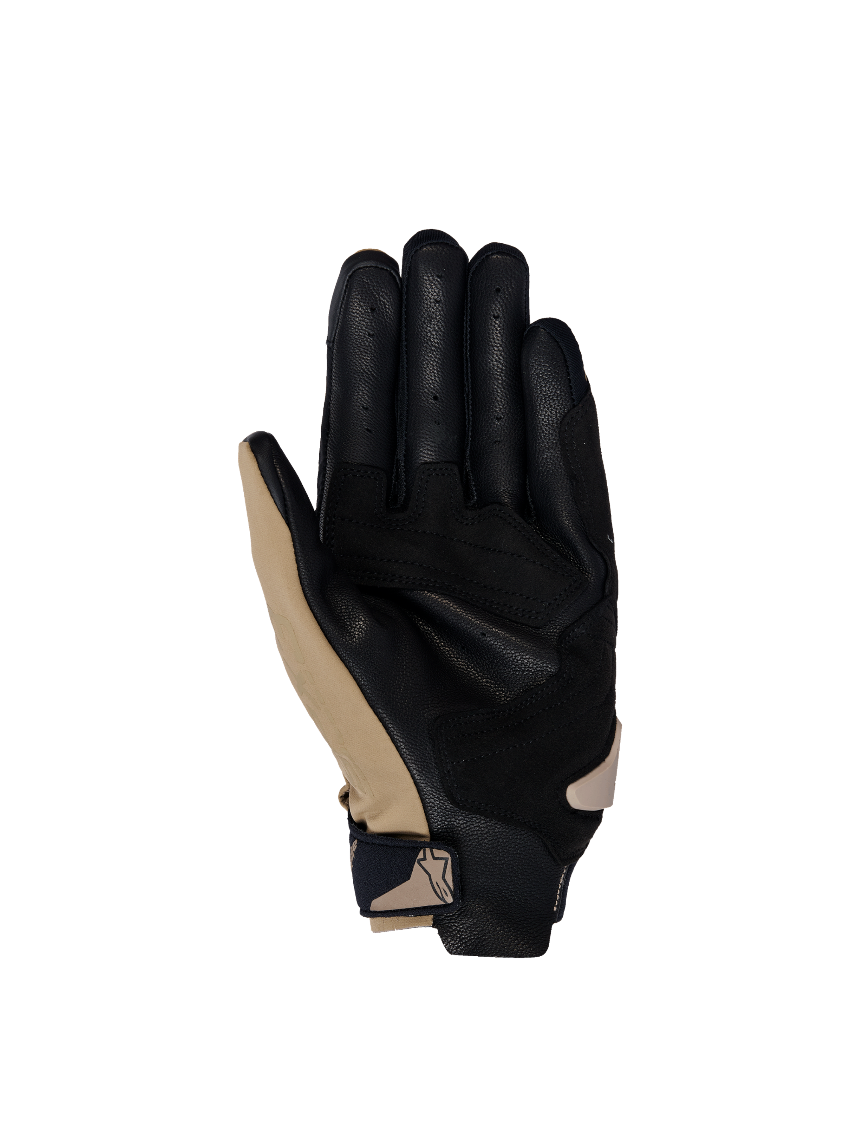 Alpinestars guanti SP X 3 da uomo, guanti da moto road racing marrone e nero, con palmo in pelle traforata, certificati CE.