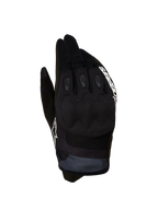 Alpinestars Guanti Techdura, guanti da moto off-road da uomo, neri e bianchi, con nocche rinforzate e certificati CE