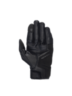 Alpinestars guanti Celer V3, guanti da moto road riding da uomo, neri, in pelle di capra con palmo rinforzato e indice compatibile con touchscreen, certificati CE.