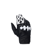 Alpinestars Guanti Celer V3, guanti da moto racing da uomo in pelle di capra neri e bianchi, con protezione nocche rigida, certificati CE