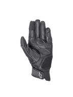 Alpinestars guanti Morph Sport, guanti da moto sportivi da uomo, neri, in pelle e tessuto, compatibili con touchscreen