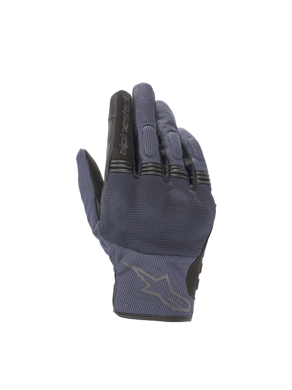 Alpinestars guanti Copper, guanti da moto urban e road per uomo, blu indaco e nero, con protezione nocche rigida.
