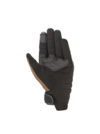 Alpinestars Guanti Copper, guanti da moto urban da uomo, marrone e nero, palmo in camoscio sintetico rinforzato, punta dell'indice compatibile con touchscreen e chiusura a strappo regolabile al polso