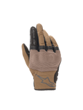 Alpinestars Guanti Copper, guanti da moto urban uomo, marrone teak e nero, protezione nocche rigida e mesh traspirante