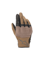 Alpinestars Guanti Copper, guanti da moto urban uomo, marrone teak e nero, protezione nocche rigida e mesh traspirante