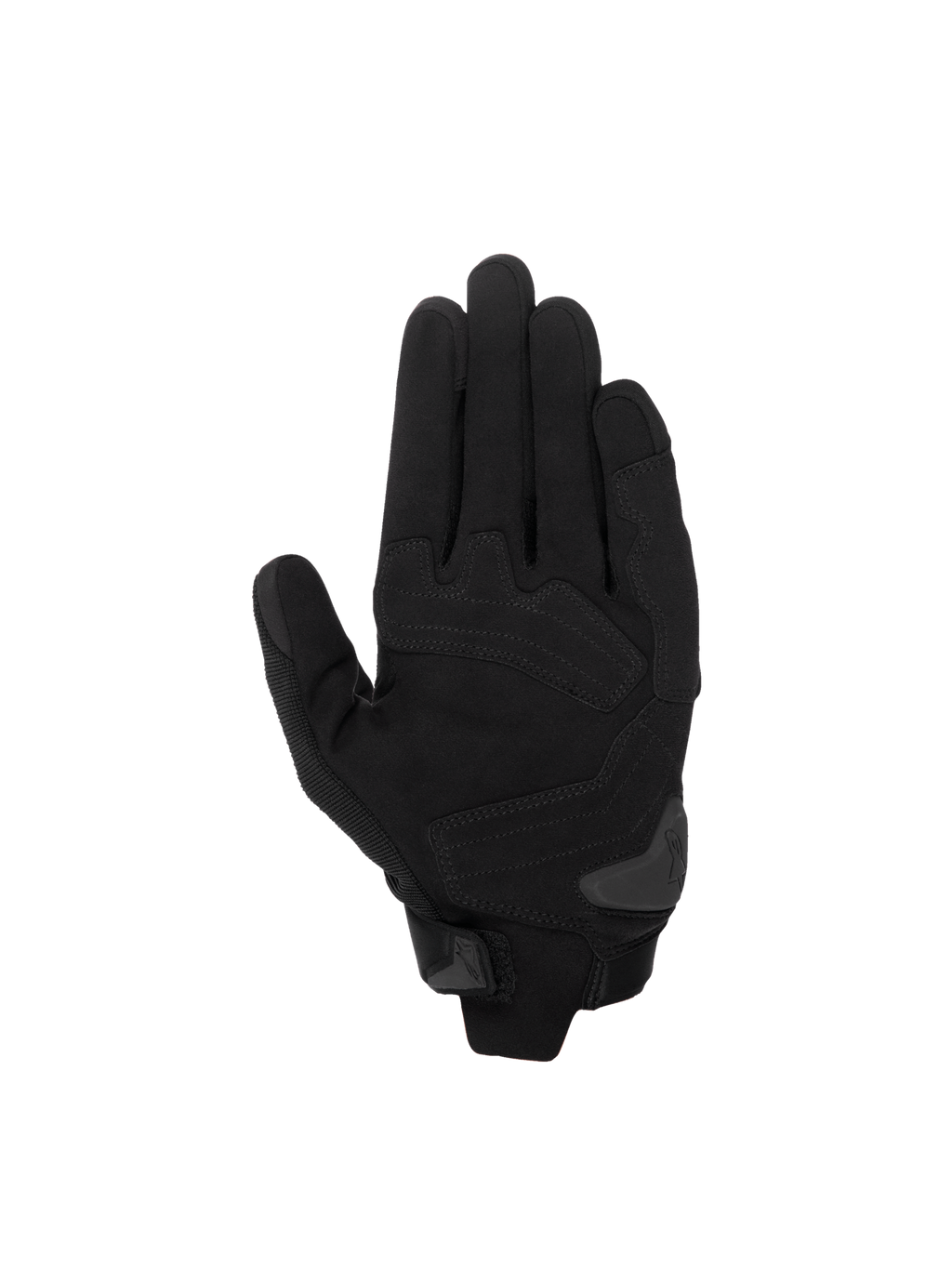 Guanti Alpinestars SP X 1, guanti da moto racing da uomo, neri, palmo in pelle sintetica con slider in TPR e rinforzi