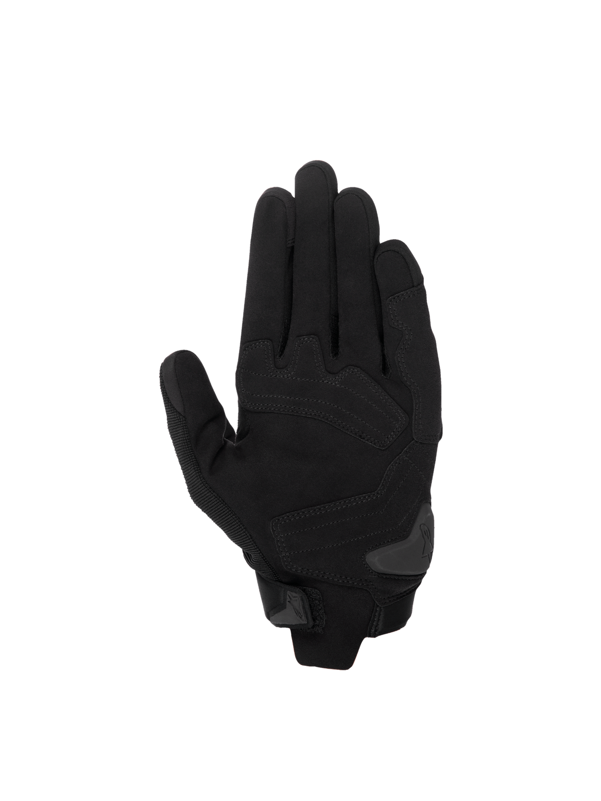 Guanti Alpinestars SP X 1, guanti da moto racing da uomo, neri, palmo in pelle sintetica con slider in TPR e rinforzi