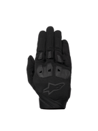Alpinestars Guanti SP X 1, guanti da moto racing da uomo, nero, in tessuto elasticizzato con protezioni nocche in TPR e palmo rinforzato, certificati CE