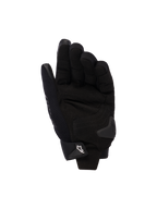 Alpinestars Stella SP X 3, guanti da moto da donna, nero, vista del palmo con rinforzi in pelle sintetica, slider del palmo in TPU e chiusura del polso regolabile con logo bianco