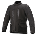 Alpinestars Ketchum GORE-TEX Jacket, giacca da moto touring nera, con colletto alto, numerose prese d'aria con zip e ampie tasche cargo, cinturini regolabili su maniche e vita, pannelli rinforzati sulle spalle e robusta struttura in tessuto per la guida adventure