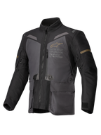 Alpinestars Giacca ST-7 2L GORE-TEX, giacca moto touring da uomo, grigio scuro e nero, impermeabile, certificata CE