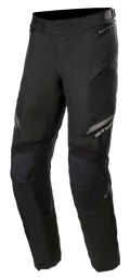 Alpinestars Road Tech GORE-TEX Pants Short, pantaloni da moto touring, neri, costruzione multi-tessuto impermeabile e traspirante, logo riflettente sulla coscia, pannelli rinforzati sulle ginocchia, tasche con zip e cinturini regolabili in vita