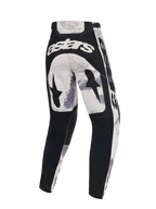 Alpinestars 2026 Racer Lahnd Pants, pantaloni da motocross, Sand Camo e grigio, vista posteriore con marchio astars bianco sul retro, grafiche a stella nere sulle cosce e pannelli neri sulla parte inferiore delle gambe, design ergonomico per corse off-road