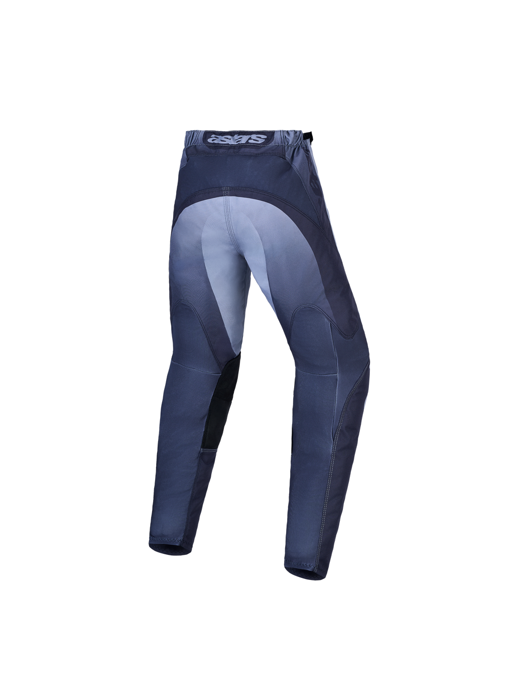 Alpinestars Pantaloni e Gear Set Fluid Amber Ragazzo, pantaloni da motocross grigio e lilla con rinforzi e vestibilità 3D.