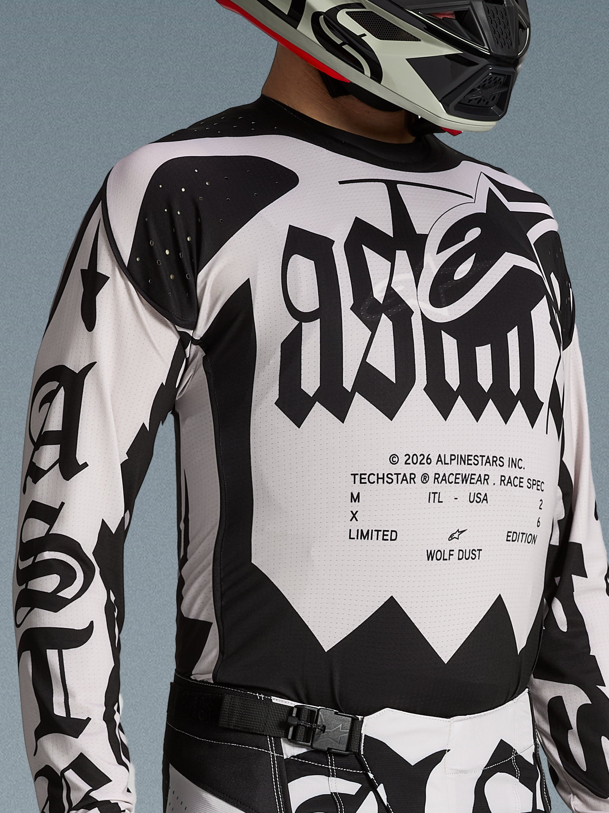 Limited Edition Techstar Wolf Dust Maglia