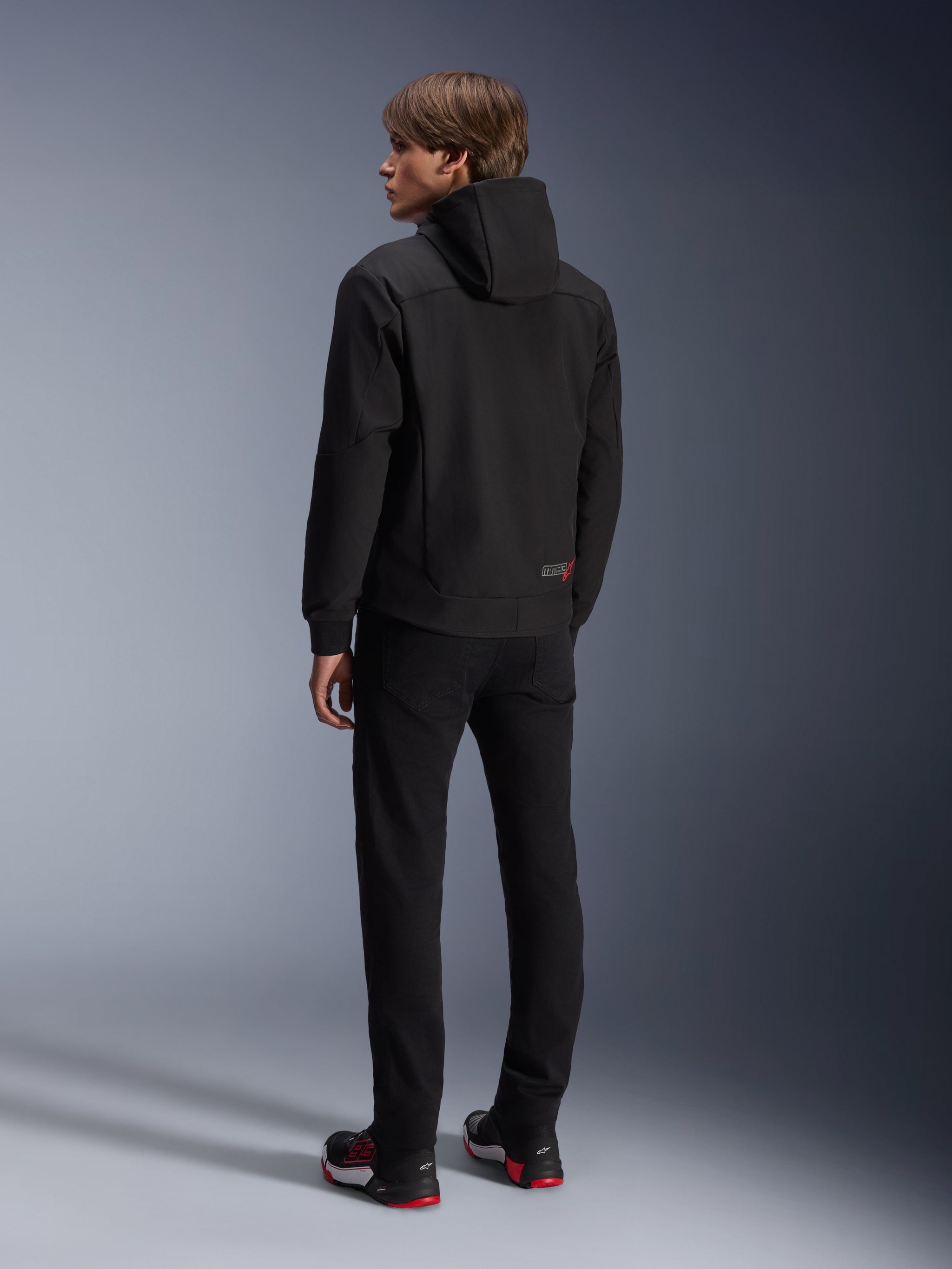 Felpa Con Cappuccio MM93 Radium Tech