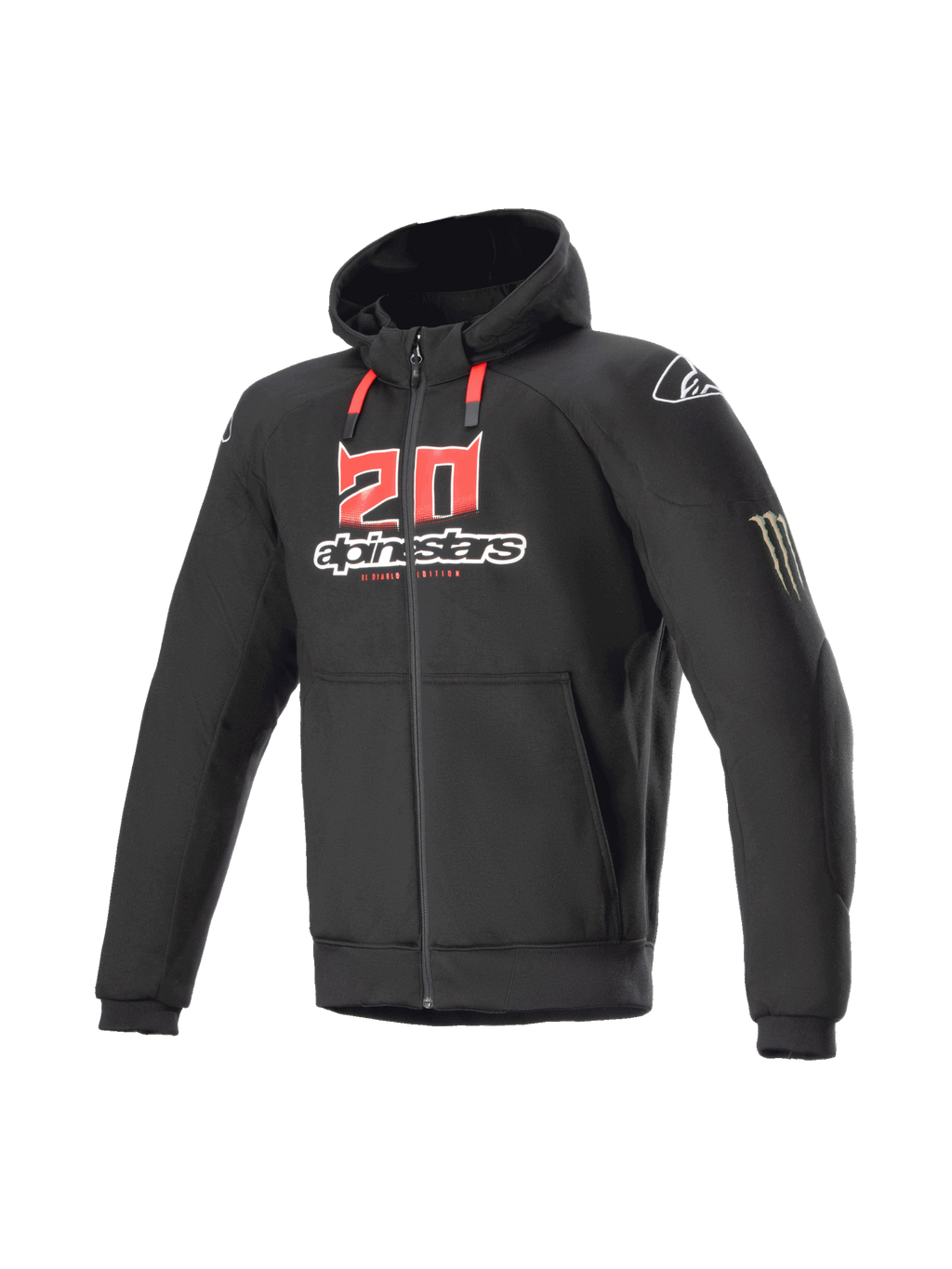 Felpa Con Cappuccio FQ20 Chrome Ignition Monster