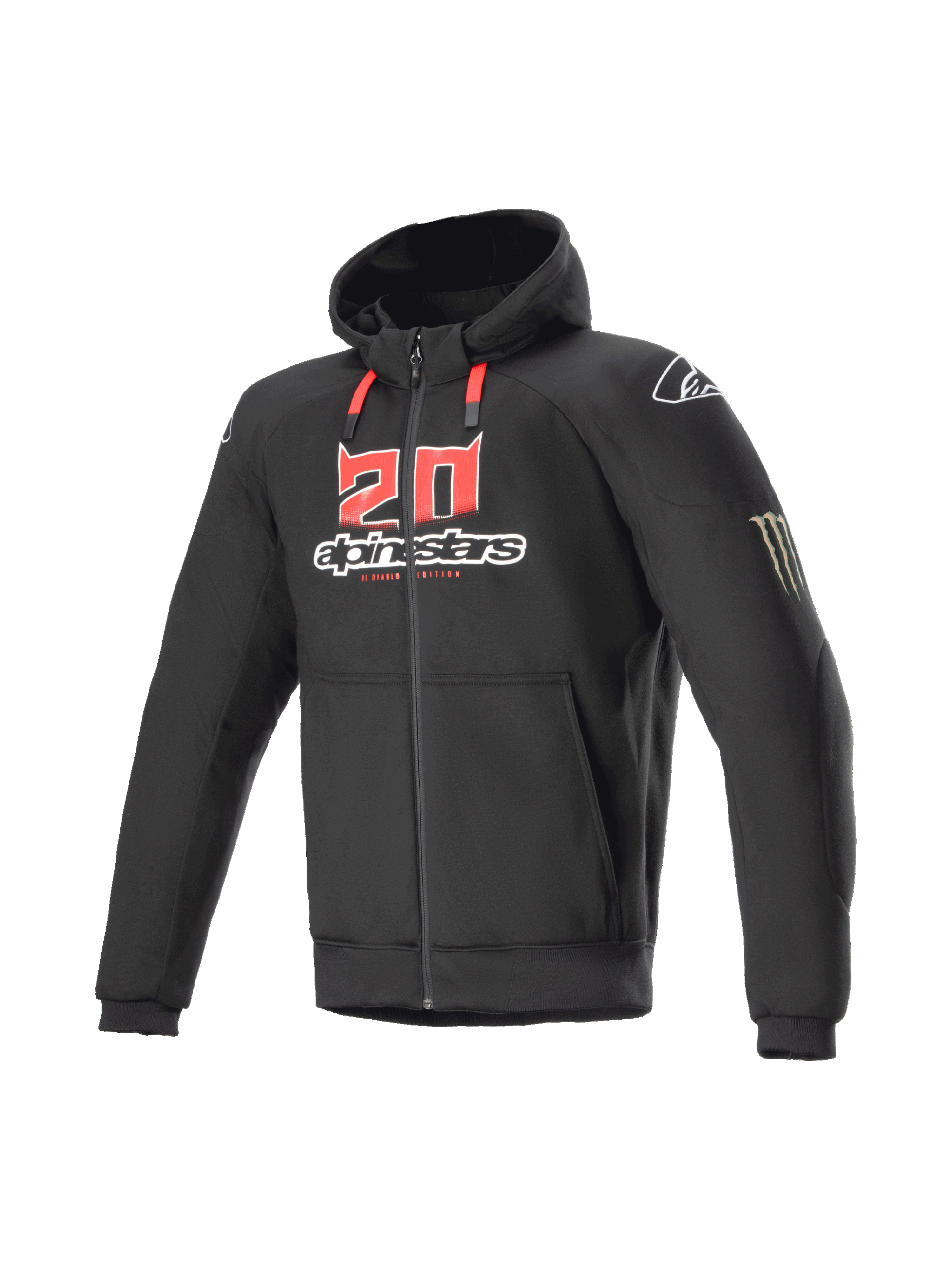Felpa Con Cappuccio FQ20 Chrome Ignition Monster