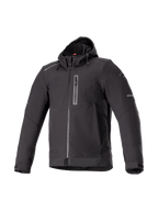 Alpinestars Felpa Neo Impermeabile, giacca da moto urban da uomo, nera, tessuto softshell impermeabile, Tech-Air Ready