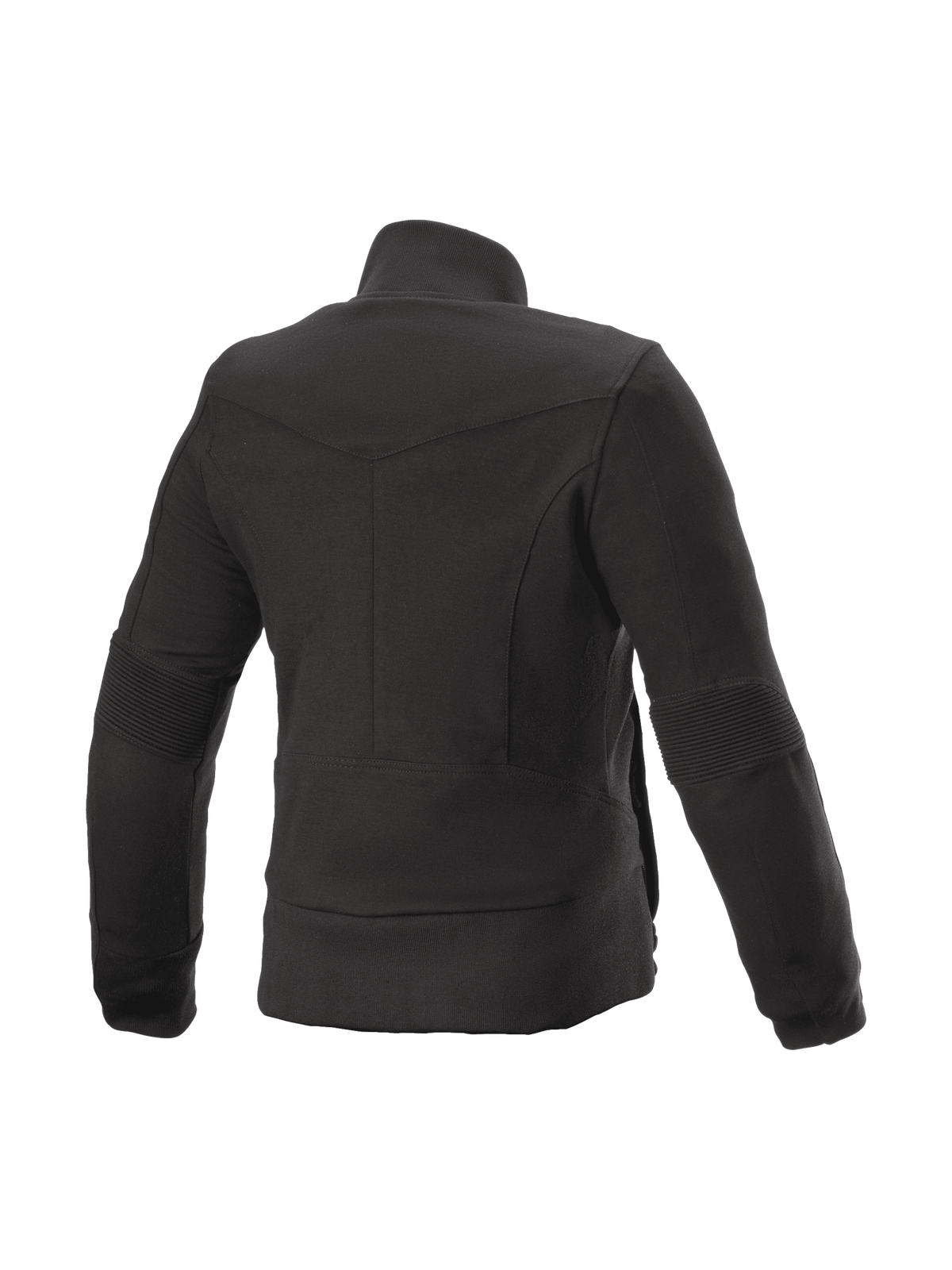 Alpinestars Pile Banshee, giacca da moto urban da donna, nera, rinforzi in Kevlar e dettagli a costine, vista posteriore.