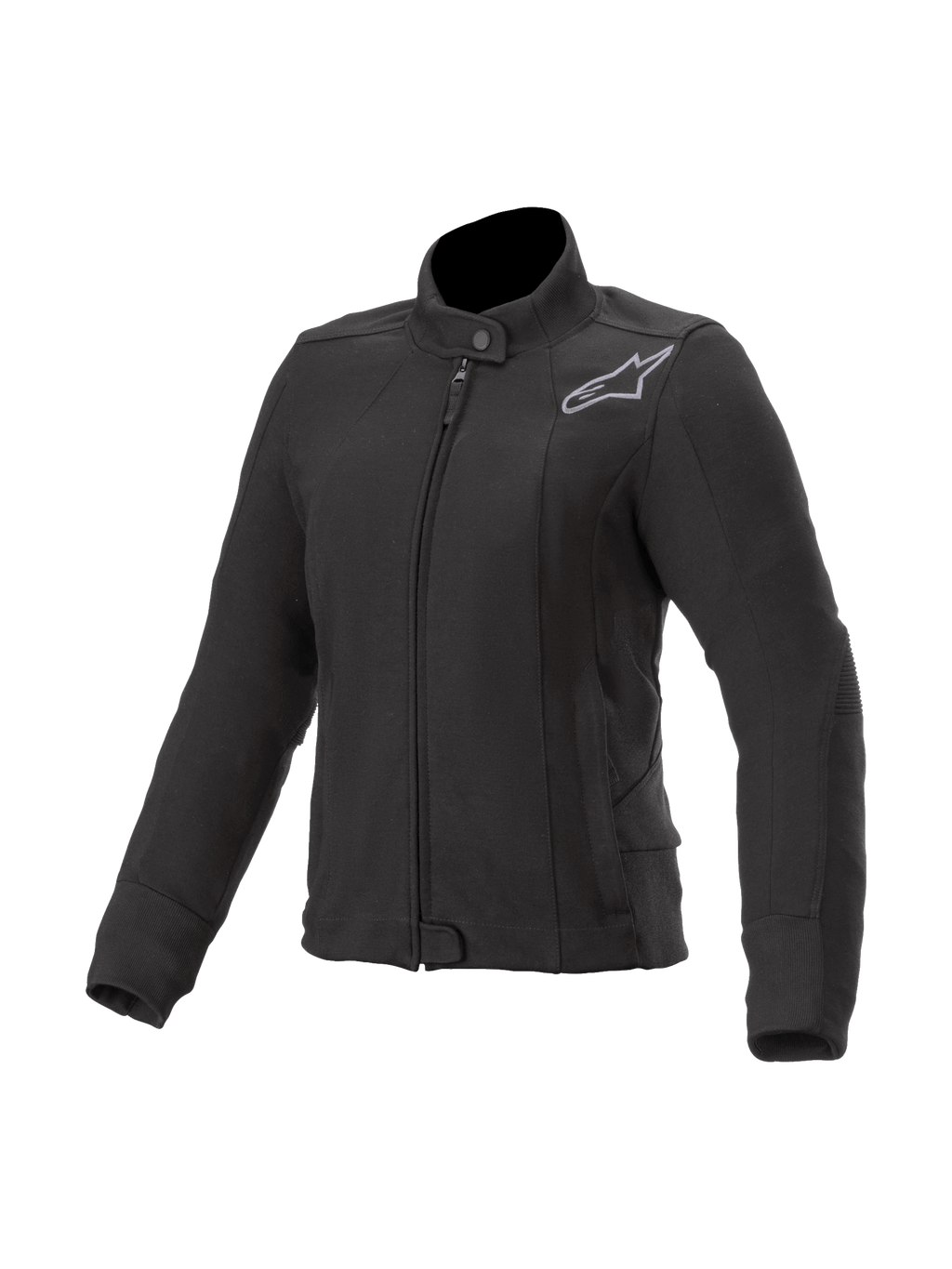 Alpinestars Pile Banshee, giacca da moto urban per donna, nera, dotata di protezioni Nucleon Flex Plus e rinforzi in Kevlar, tessuto elasticizzato per comfort e protezione nella guida urbana