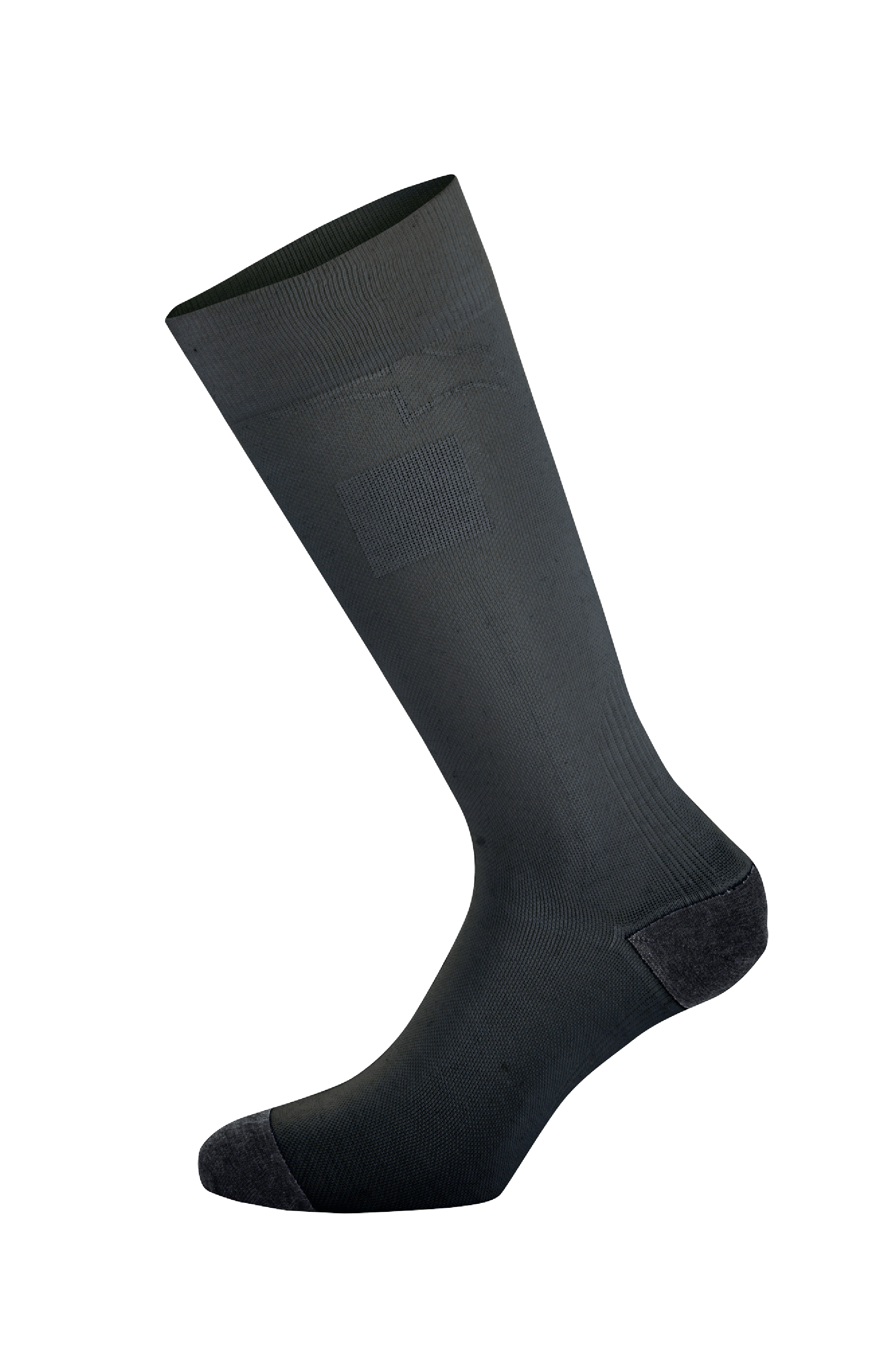 Calzini Alpinestars ZX V4, calzini da auto racing neri, costruzione tecnica senza cuciture, lunghezza al polpaccio con zone di compressione a coste e tallone e punta rinforzati, materiale aramidico ignifugo per motorsport