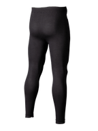 Alpinestars ZX Evo V3 Bottom, pantaloni intimo tecnico per auto racing, nero, vista posteriore a 3/4 che mostra leggings aderenti resistenti alle fiamme, costruzione in rete jacquard per traspirabilità nel motorsport