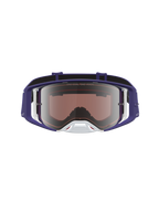 Alpinestars maschere Supertech Atrox, maschere motocross uomo, blu scuro e bianco, lente argento a specchio, ottiche racing
