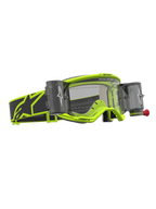 Alpinestars Maschere Vision 5 Rora Roll Off, maschere motocross, giallo fluo e nero, lente trasparente con sistema Roll Off