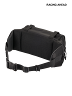Alpinestars Tech Tool Pack, borsa porta attrezzi per Enduro e Motocross, nero, vista posteriore con imbottitura in rete traspirante per la ventilazione, cintura regolabile con fibbia in plastica, robusta struttura in tessuto per uso fuoristrada