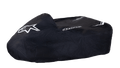 Alpinestars Kart Cover, nero, con logo a stella e marchio Alpinestars bianchi, telo protettivo per go-kart, tessuto resistente alle intemperie con accenti a strisce bianche, design strutturato per la protezione nel paddock