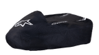 Alpinestars Kart Cover, nero, con logo a stella e marchio Alpinestars bianchi, telo protettivo per go-kart, tessuto resistente alle intemperie con accenti a strisce bianche, design strutturato per la protezione nel paddock