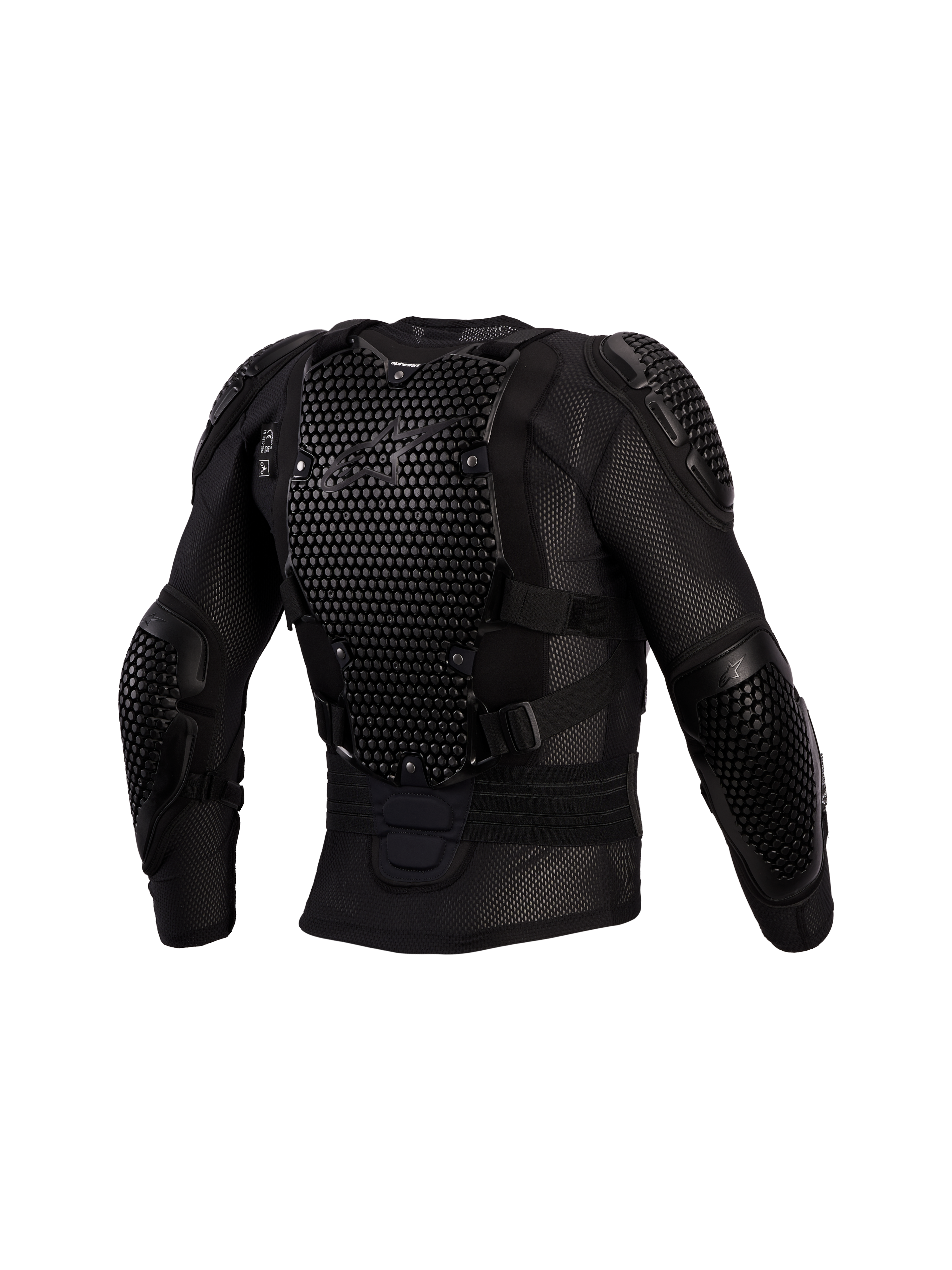Alpinestars Giacca Protettiva Bionic Action V3, giacca protettiva da motocross per uomo, nera, con paraschiena Tecnologia A-Morph e gomitiere, in rete traspirante, ideale per fuoristrada, certificata CE