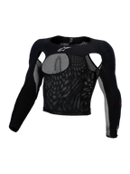 Alpinestars Top Protettivo Bionic Race, giacca protettiva motocross da uomo, nero, in rete elasticizzata traspirante con protezioni A-Morph su spalle e gomiti, certificati CE Livello 1