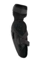 Alpinestars Gomitiere Bionic Plus, nero, vista interna con imbottitura in rete 3D e sistema di chiusura a doppia cinghia, design ergonomico leggero per protezione fuoristrada