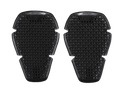 Alpinestars Bioflex Knee Protection, ginocchiere protettive, nere, coppia di inserti sottili con struttura a celle collegate e ventilazione a diamante, design ergonomico leggero per protezione dagli impatti, logo Alpinestars e marchio Bioflex nella parte superiore